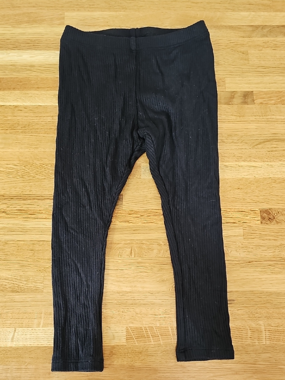 Kyte Baby Toddler Leggings In Ribbed Black